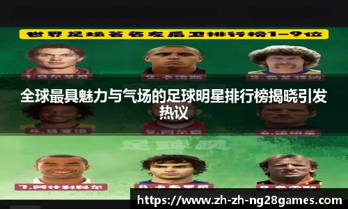 全球最具魅力与气场的足球明星排行榜揭晓引发热议
